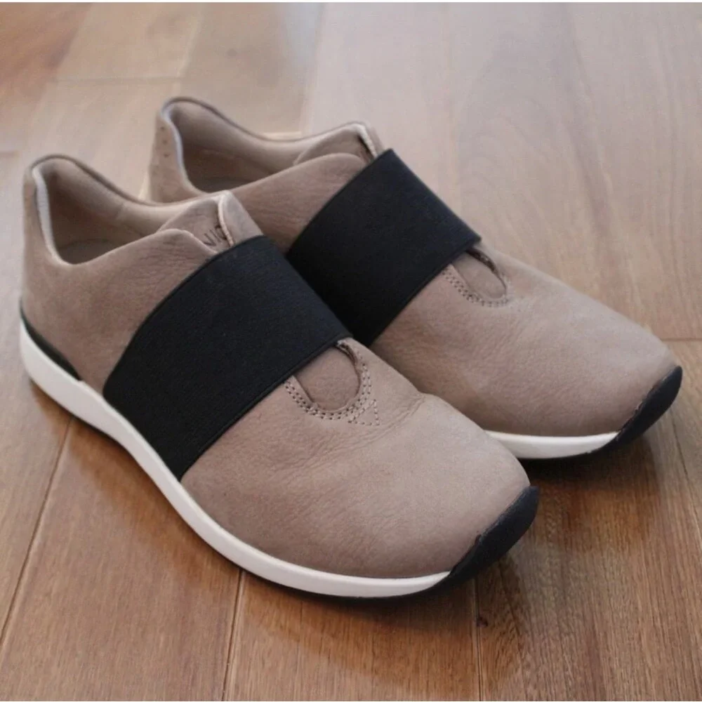 Vionic Cosmic Codie Taupe Slip On Athletic Shoe Sneaker Womens 7 - Picture 2 of 8